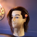 이용사가발 마타하리 천혜인 통가발 이용사 자격증 실기시험용 인모 100% 면도마네킹 : 쎄아떼 헤어마트