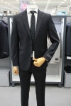 BON  22 S/S  블랙 솔리드 기본 스판 정장 BN2SJA500 BK : 모다 천안아산 본