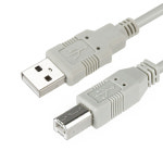 USB 2.0 프린터 케이블 오디오인터페이스 키보드건반 디지털 연결선 A/m-B/m : 케이블마트