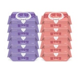 코디 맘껏양껏 물티슈 110매 x 10팩 캡형/대용량 : 장원365유통