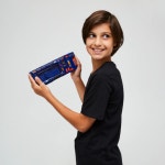 [Smiggle] 스미글 헤이 데얼 팝아웃 필통 [네이비] Hey There Pop Out Pencil Case [Navy] : Sunnymarket