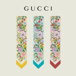 [GUCCI] 구찌 플로럴 프린트 실크 넥 보우 Floral print silk neck bow 3컬러,700424 토미샵 : 토미샵
