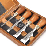 [NAREX] 나렉스 우드라인 플러스 4P 주먹끌세트(Butt Chisels)/NO.853750 : 덕영상사