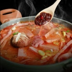 부대찌개밀키트 택배 소시지 햄 마라부대찌개 2팩 : 아공잼스토어