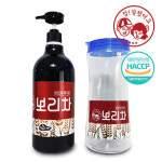 대용량 보리차 국산볶은보리100% 물 건강한 먹기편한 원액 액상 1000ml 다홍치마 : 보리차마을