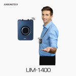 준성테크 UM-1400 기가엠 USB 지원 강의용 Outdoor 무선 마이크 : 새롬사운드