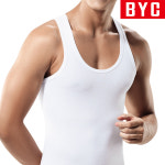 BYC 남자 런닝 세트 민소매 반팔 조끼 메리야스 런닝셔츠 순면 110 115 빅사이즈 : BYC왕자상회