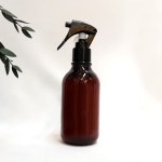 브라운 원형 룸스프레이 공병 200ml 손세정제 건스프레이 분무 용기 DIY : 향기에반하다