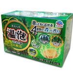 탄산발포 온포유자 20정 일본입욕제 펜션 족욕제 반신욕 : 해피더스킨