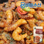 매콤한 해산물양념 진한 낙지볶음양념 70gx5 : 비비수산