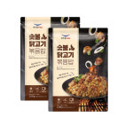 한우물 숯불닭고기볶음밥300g x7x2봉(4200g) : 제이에스페밀리