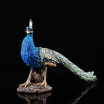 공작새 공예품 모형 농장 장식 정원 인테리어 34cm : 부광상사-