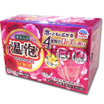 탄산발포 온포유자 20정 일본입욕제 펜션 족욕제 반신욕 : 해피더스킨