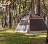 코베아 스크린300 2 사이드월 포함 3-4인용 그늘막 쉘터 대형 그늘막 : 대한레져