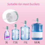 워터 펌프 water bottle pump usb 충전 자동 식수 휴대용 전기 디스펜서 : 글로벌 디케이