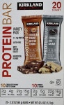 미국 코스트코 커클랜드 프로틴바 60gx20개입 초콜릿 피넛버터&쿠키앤크림 Kirkland Protein Bar : 더 세트