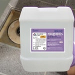 석회분해제 에스 18L 비염산특허 변기청소 석회 흰덩어리 뭉침 막힘 사우나 배관 노란덩어리 : 허브크린