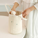 베베누보 100수 자수 누빔 아기 마실가방 기저귀 파우치 가방 : 위드앤스토어