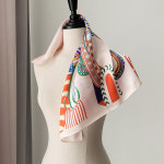 브리즈 실크 스카프 고급 SILK100% 쁘띠 A1039 : LANIC U 라닉유