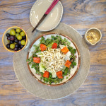 여우자기 샐러드 소스볼 도자기 간장 종지 냉이꽃베이지 : 보산토기