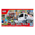 토미카월드 변신! 일하는 주유소 TOMICA PLAYSET : 스마일워크