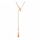 골드캣 14k 18k 더블 물방울스틱 Y 목걸이 N7002 : 골드캣