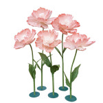 페이퍼 플라워 꽃 자이언트 파티 용품 웨딩 무대 소품  볼 휠 셀프 포토존 데코 환경판 : 메르마쉐