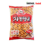상도푸드 치킨팝콘 1kg x 10개 1box : 신일푸드팜