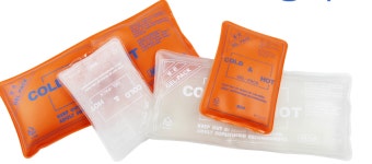 엠디프라임 오렌지색 냉팩 냉찜질 아이스팩 50개 대형 차가운 젤팩 : 두손메디칼