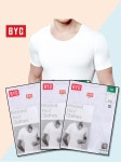 BYC  반팔 남런닝 3장 BYC1903 : 금천비와이씨