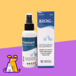 프리가드 스프레이 120ml 진드기 퇴치제(유효기한 26년 5월) : 동물농장친구들