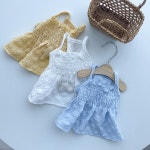 강아지명품옷 피치프릴 버블크롭 리본꽃나시 후르츠크롭 날나리도트S-XL : 퍼피앤맘