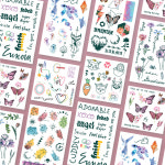 [네일트리] 윈썸 타투 스티커 8종 세트 / 타투스티커 : 네일핏