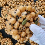 100% 수제 오란다 과자 강정 답례품 마음이 왕오란다 10개입 선물세트 : 마음담아수련청