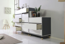 이케아 틈새 600 서랍장 5단 : 가구미남