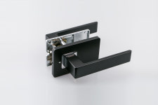 도무스손잡이 도어 블랙 핸들 레바 DOMUS 711BK 방문 중문 사무실 화장실 문고리 : 철물 스토어