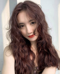 [G0021] 긴 머리 웨이브 젤리펌 물결펌 전체가발 통가발 히피펌 : MoMowig