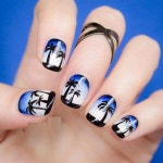 손톱 스티커 모음 Hot summer nail art -휴가 바다 셀프 젤네일 : 대박네일