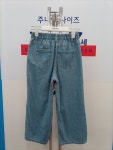 21b   5286  반   밴딩  와이드  데님 바지 : 세이브존 대전점 에꼴리에