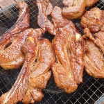돼지 통갈비 수제 양념 국내산 LA 돼지 갈비 왕갈비 캠핑 갈비 택배 포장 : 디원리빙