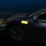 자동차 반사 스티커 차량용 고휘도 리플렉터 바이크 반사스티커화살표 : 디케이몰 스토어