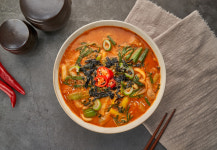 불 어탕칼국수 매운맛 푸짐한 2인분 맛집 밀키트&캠핑 : 진소매운탕