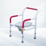 노인복지용구 접이식 이동변기 다용도 목욕의자 겸용 좌변기 환자용 변기 의자 보필 SAMB : 키라팩토리