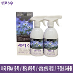 새라수 500ml 2개 에버크린 손소독겔 300ml 3개 무알콜 소독겔 뿌리는소독제 : 이지에브리데이
