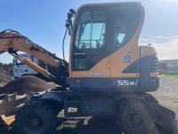 중고타이어굴삭기 R55W 2012년식 장비판매합니다 : 비젼코리아중기매매상사