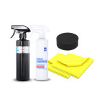 파이어볼 워터스팟 리무버 500ml 페인트 클렌져 페클 물때 제거 제거제 클리너 + 패드 타월 : 슬릭핸즈