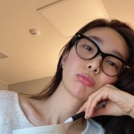 마르카토안경 조이 블랙 mahrcato joy c 1 느낌있는 오벌형 캣츠아이 안경테 : 마이스터안경