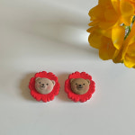 캔들몰드 석고 수제 실리콘몰드 카네이션 꽃 곰돌이 몰드 곰 티라이트 하트앤스마일 : 하트앤스마일