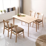 원목 식탁 벤치의자 세트 리빙다이닝 테이블 2인 4인 : 올랑하우스