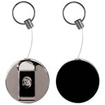 와이어 키홀더 자동 릴고리 차키키링 릴홀더 열쇠고리 : 제이브로시스